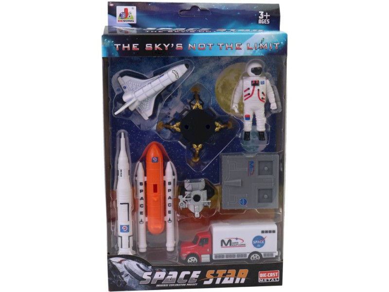 18820 - Souprava vesmírná, 8 ks, 27 x 4 x 17 cm