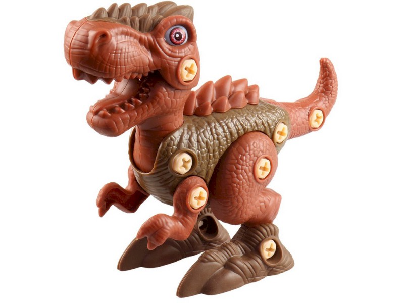 10389 - Dinosaurus ke šroubování, na baterie, 17 cm