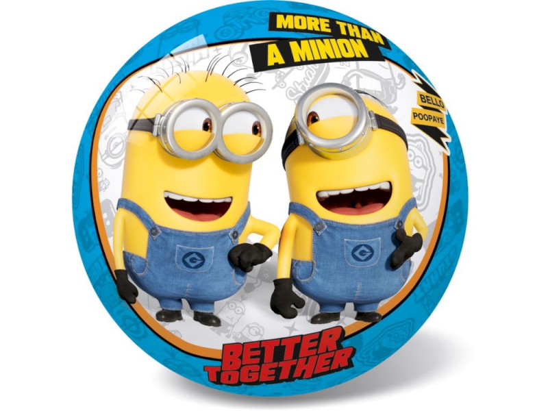 Míč MINIONS, 14 cm