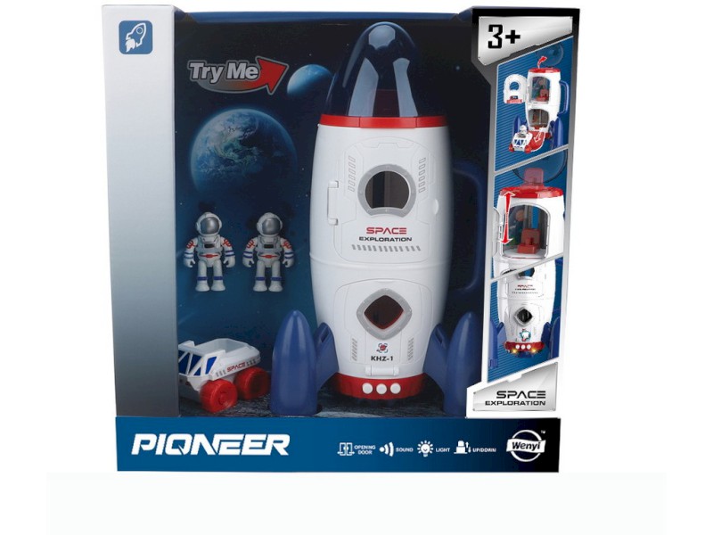 16086 - Vesmírná raketa, 29,1 x 15,8 x 15 cm