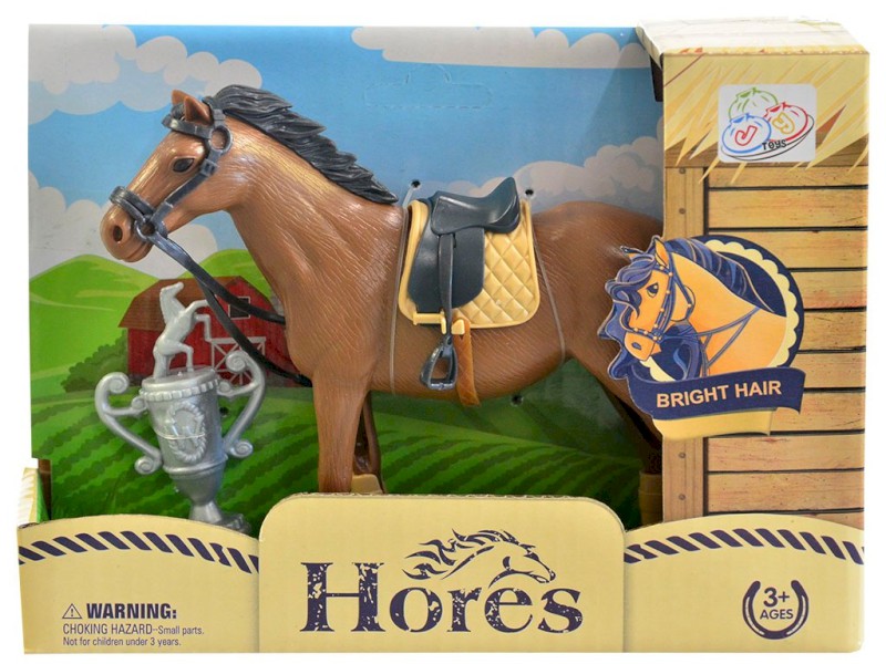 11558 - Kůň s příslušenstvím, 12 cm